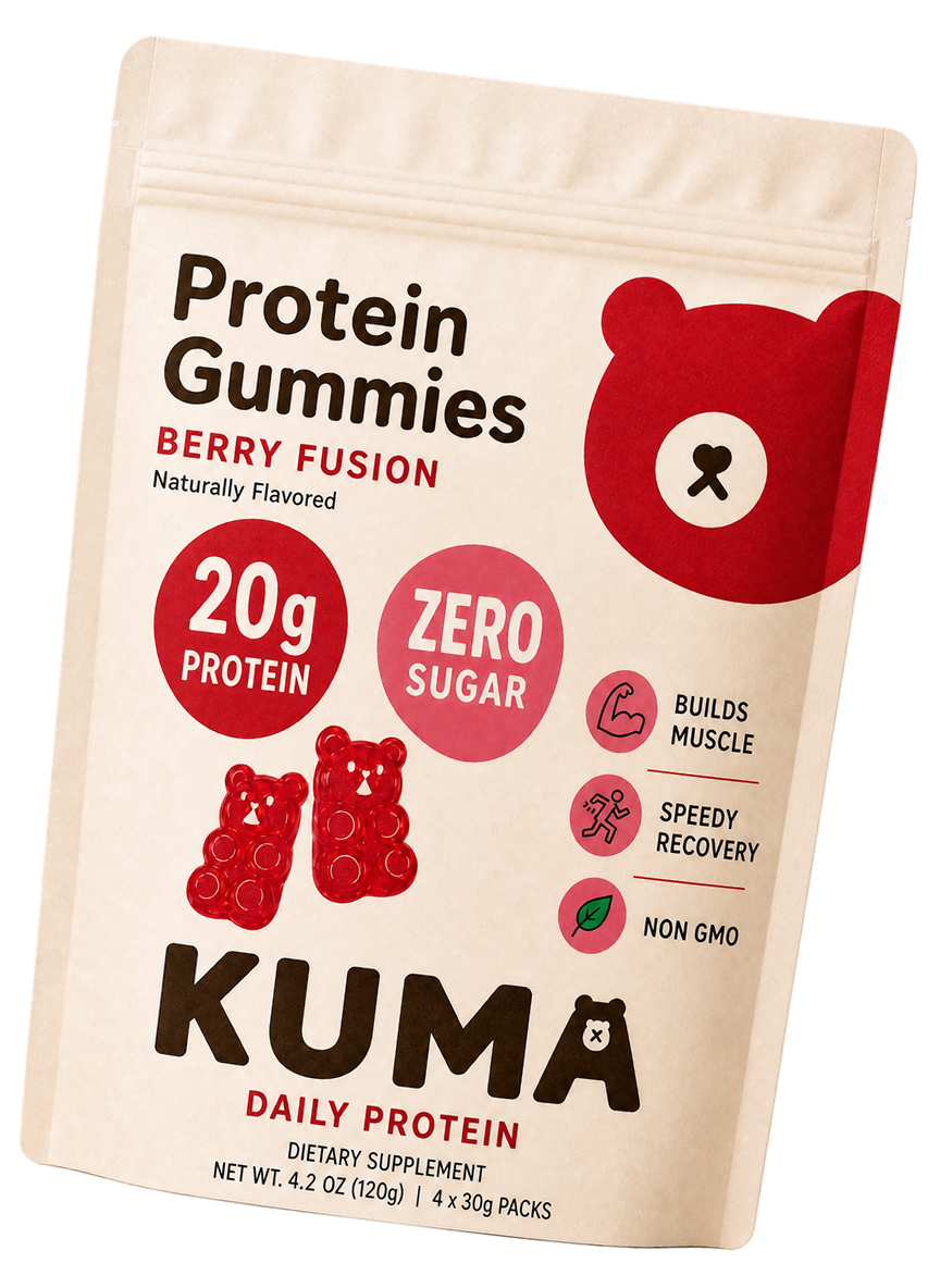 Kuma Protein Gummies pouch