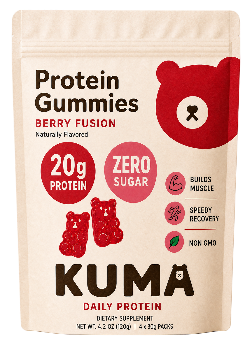 Kuma Protein Gummies pouch